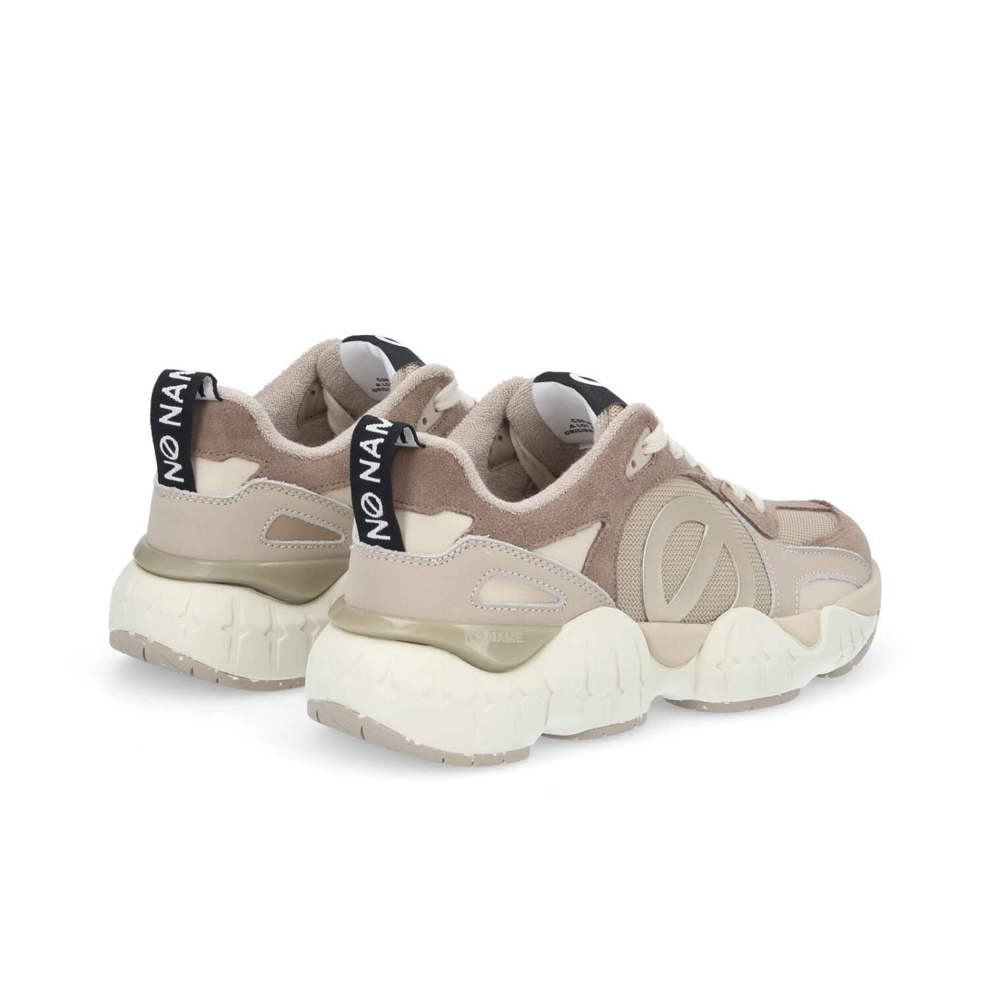 KRAZEE RUNNER W - SUEDE/KNIT/NAP. - MOKA/TAUPE